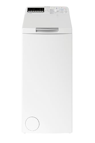 Privileg PWT A612P N Toplader-Waschmaschine (6 kg)/ 1200 U/min/Water Balance Plus/TurnundGo/PushundOpen/Inverter-Motor/Mehrfachwasserschutz+/ Automatische Trommelpositionierung/Rapid Wash