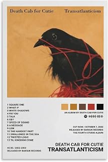 Death Cab for Cutie 2003 Transatlanticism Canvas Poster Bedroom Decoration Landscape Office Valentine's Birthday Gift Unframe-style12x18inch(30x45cm)