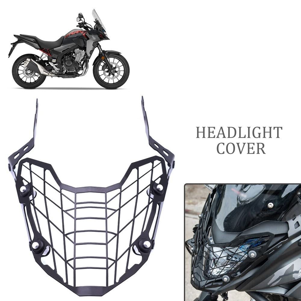 Aluminum Headlight Grille Guard For Honda CB500X & CB400X | 2019-2022 Model Year Motorcycle Lamp Protector
