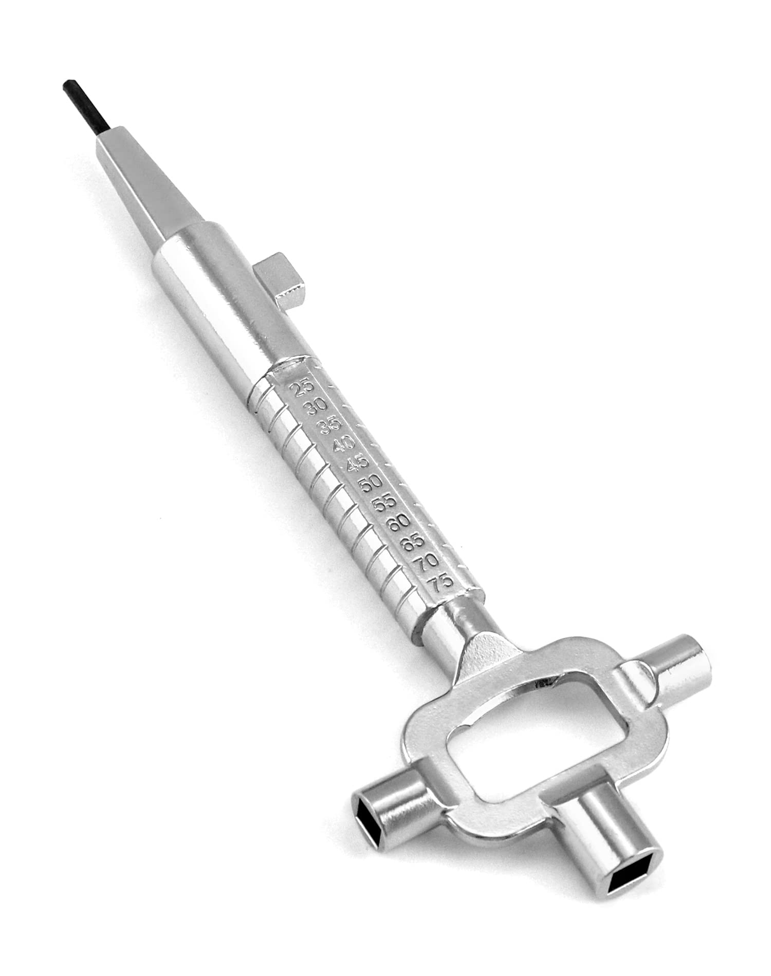 QWORK® Chiave Universale Per Serrature, Chiave Multifunzione, In Lega Di Zinco