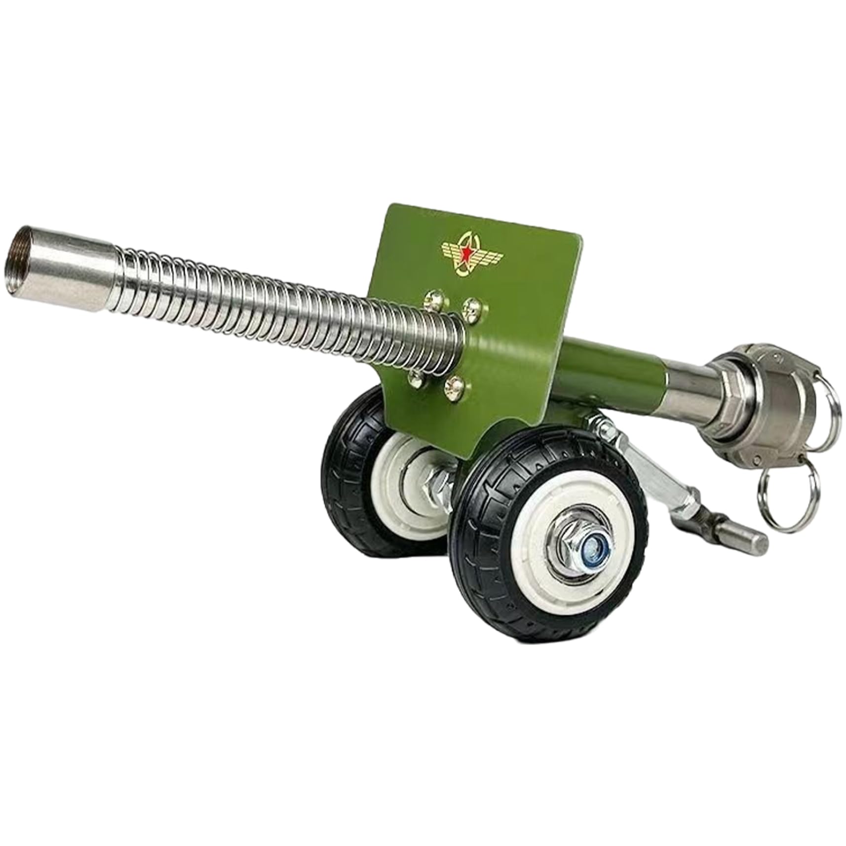 Cannone di petardi, Mini Cannone in Metallo Che spara, sparano continuamente Cracker per Giochi all'aperto, Regalo per Collezionisti