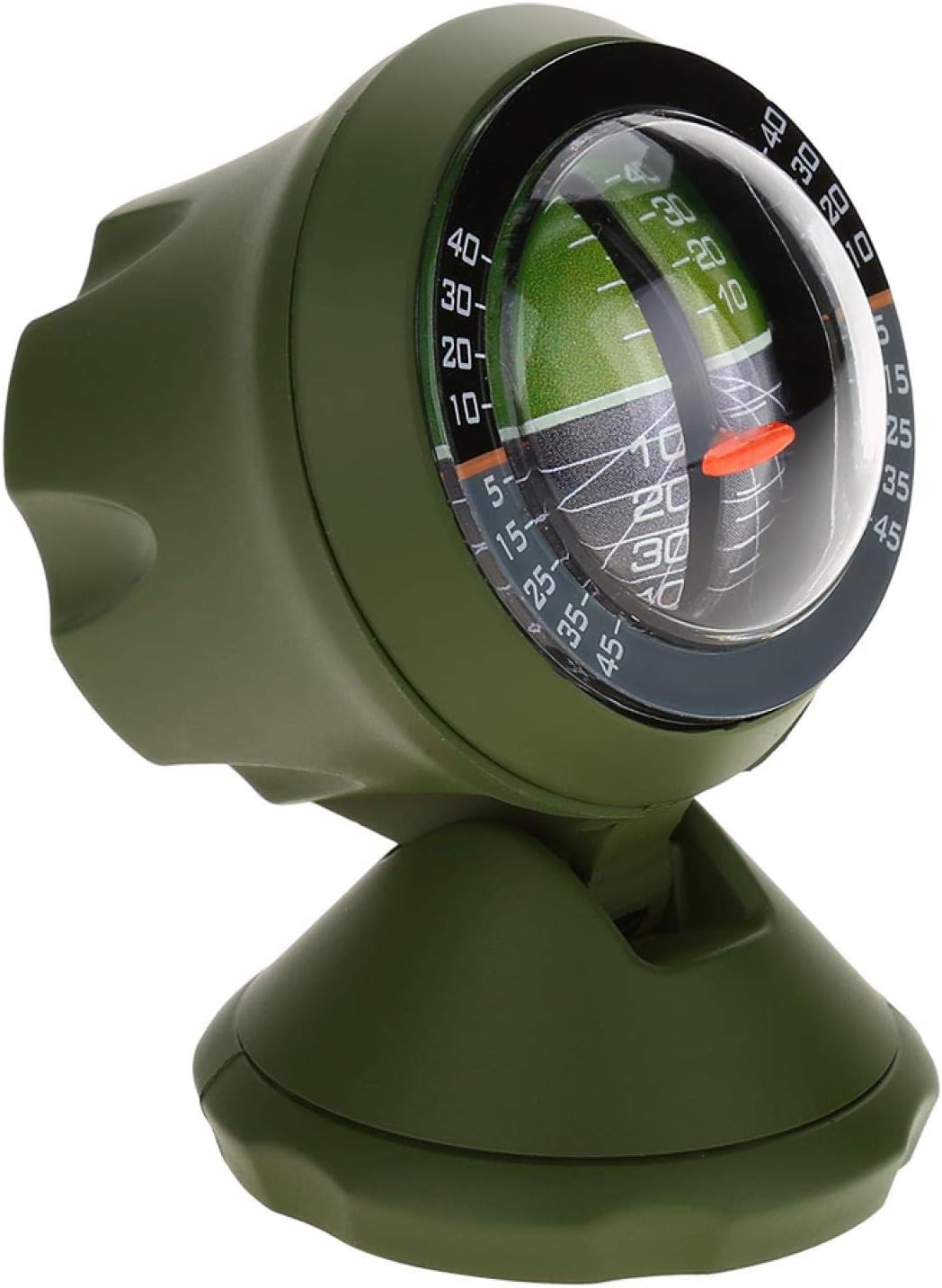 Keenso Car Inclinometer, Digital Inclinometer High Sensitivity Angle Slope Balancer with Adjustable View Angle Mountain Climbing Tools