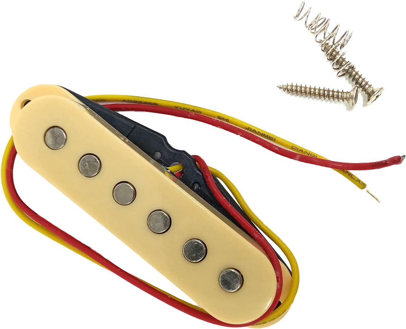 Strat Electric Guitar Pickup Kit Single Coil Pickup Loaded
