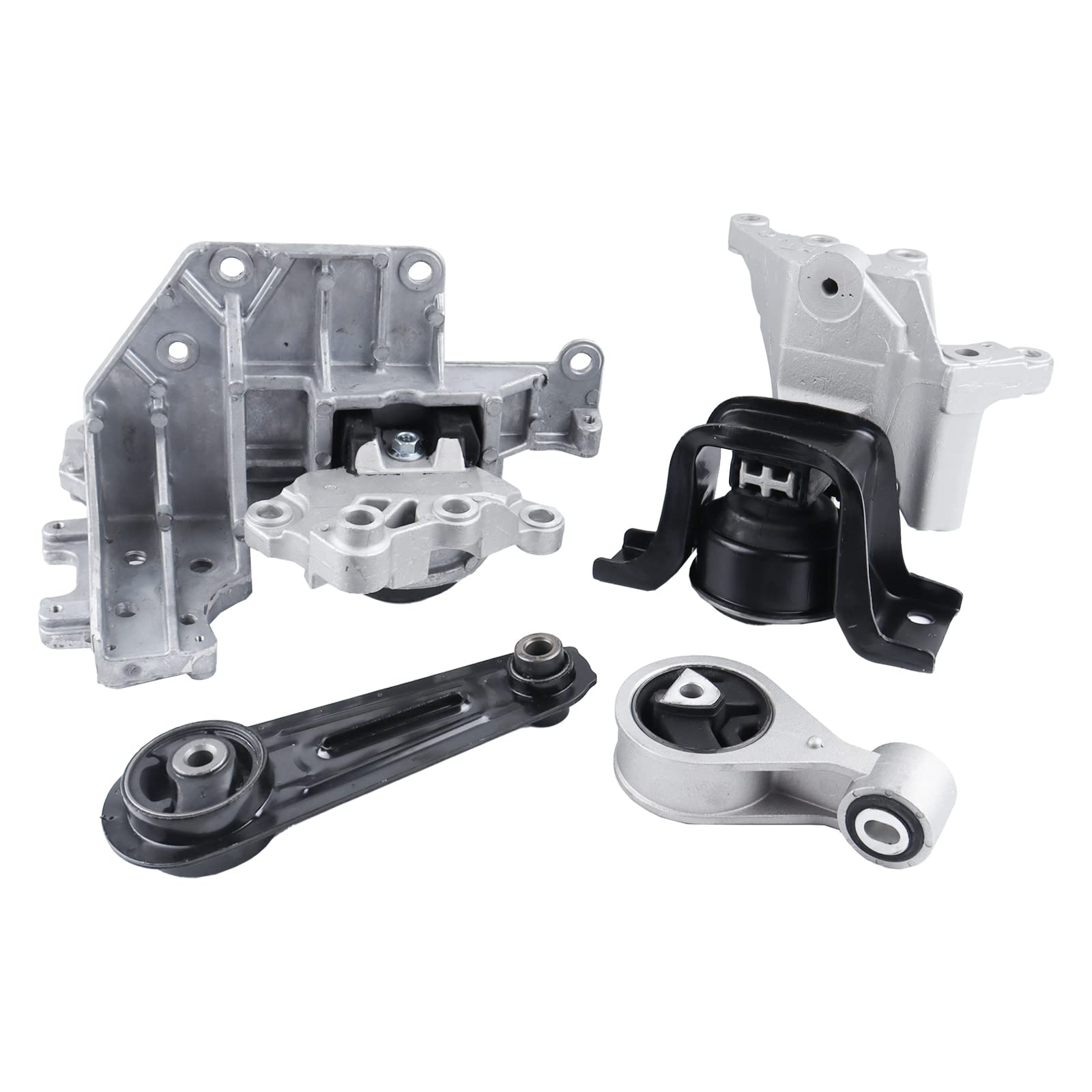 Photo 1 of SAOKNCE A4351 A4352 A7370 A7384 4Pcs Engine Motor&Transmission Mount for 2008-2013 Nissan Rogue 2014-2015 Nissan Rogue Select 2.5L FWD 2007-2012 Nissan Sentra 2.5L