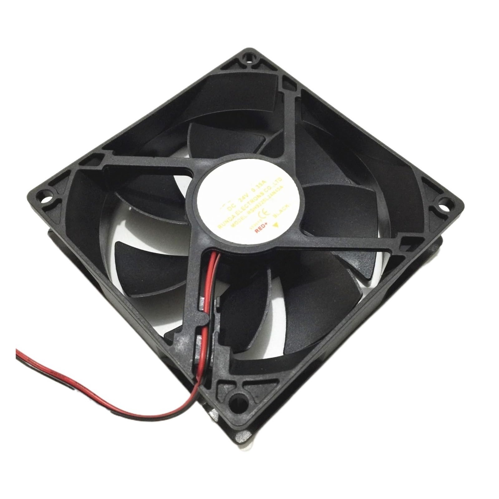 UITGVDQAT RSH9225L24N40A DC 24V 0.35A 90x90x25mm 2-wire Server Cooling Fan