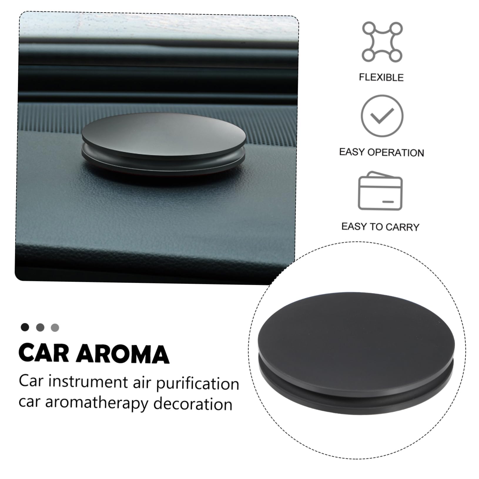 SOLUSTRE 3sätze Auto Aromatherapie Diffusor Aus Einfacher Duftspender Für Frischen Kompatibel Mit Jedem Fahrzeug Installieren Und Langlebig