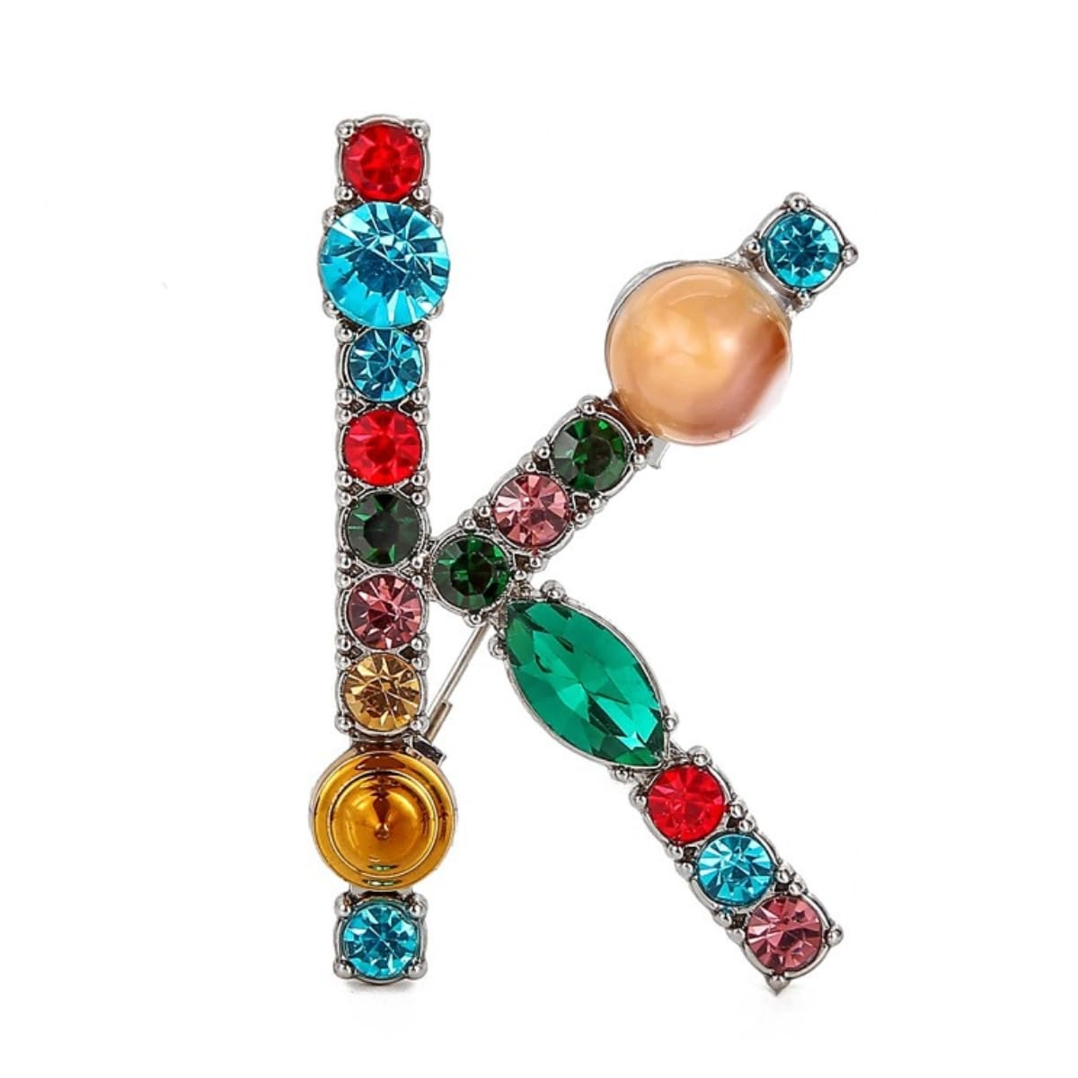 Gehney Joy Of Jewels JBRO Unisex Brooches for All Occasions, Jewelry for Women, Girls, Men, Boys. Ideal for Black Kurta, Suit Shirts at Weddings, Parties and and Gifts (JBR08-MIXEDCOLOR) (JBR08-K) (B0CND78RXN) Amazon Price History, Amazon Price Tracker