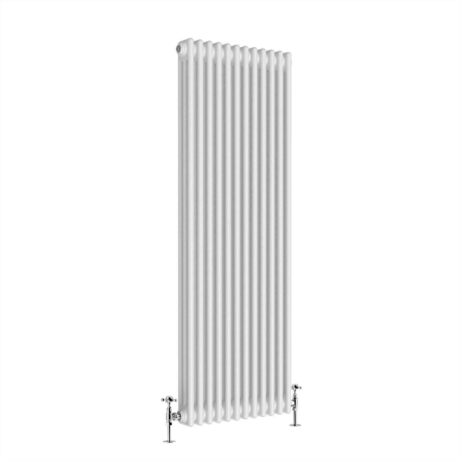 Warmehaus White Traditional 3 Column Vertical Radiator 1800X560mm