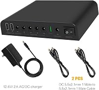 TalentCell Mini UPS 27000mAh 98Wh Szünetmentes Tápegység - 12V/9V/5V Kimenettel LED Lámpákhoz, CCTV Kamerákhoz, Okostelefonokhoz 3