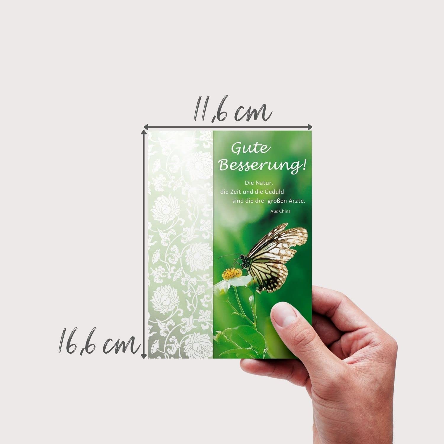 18 Gute Besserung Karten Mit Umschlägen – Sortiertes Design-Set, 11,4x17,5 Cm, Zum Personalisieren