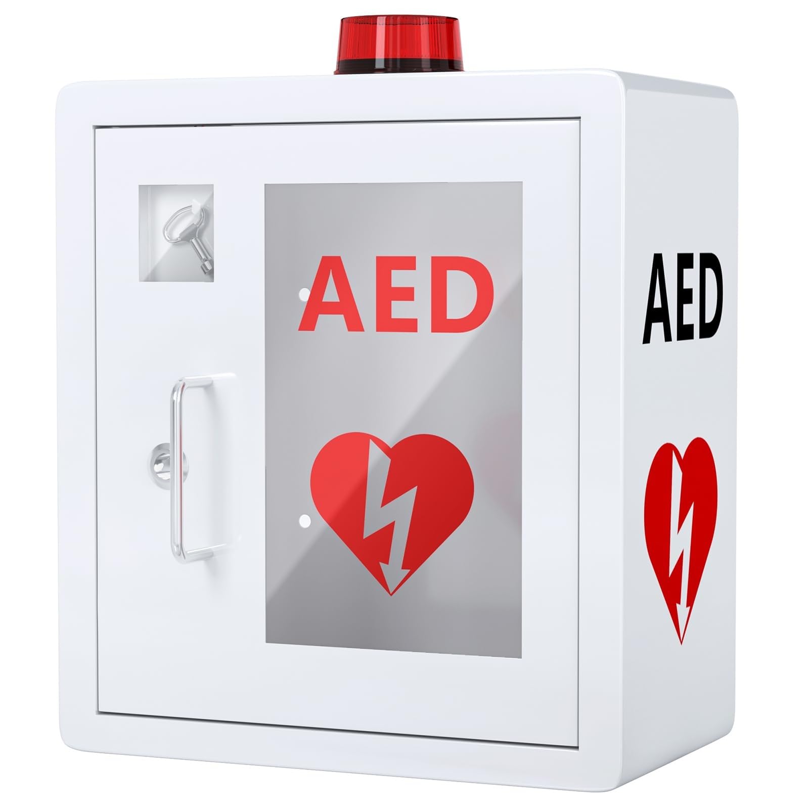 AED格納箱　キャビネット Amazon.co.jp: JYHHGDS AED 除細動器キャビネット 壁掛け式AED収納