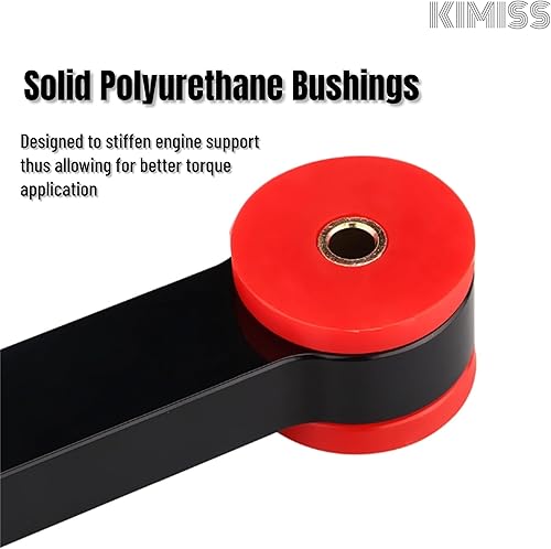 Miniatura 7 de KIMISS Soporte de tope de paso del motor de aleación de aluminio para Impreza 1993-2018/WRX 2002-2018/STI 2004-2019/Outback 2000-2009/Baja