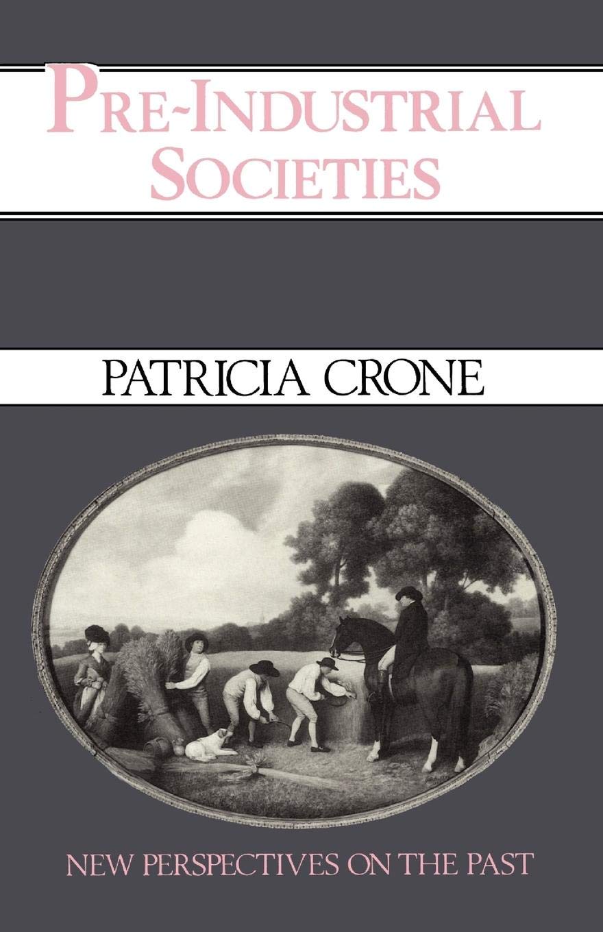 Pre Industrial Societies: New Perspectives on the Past