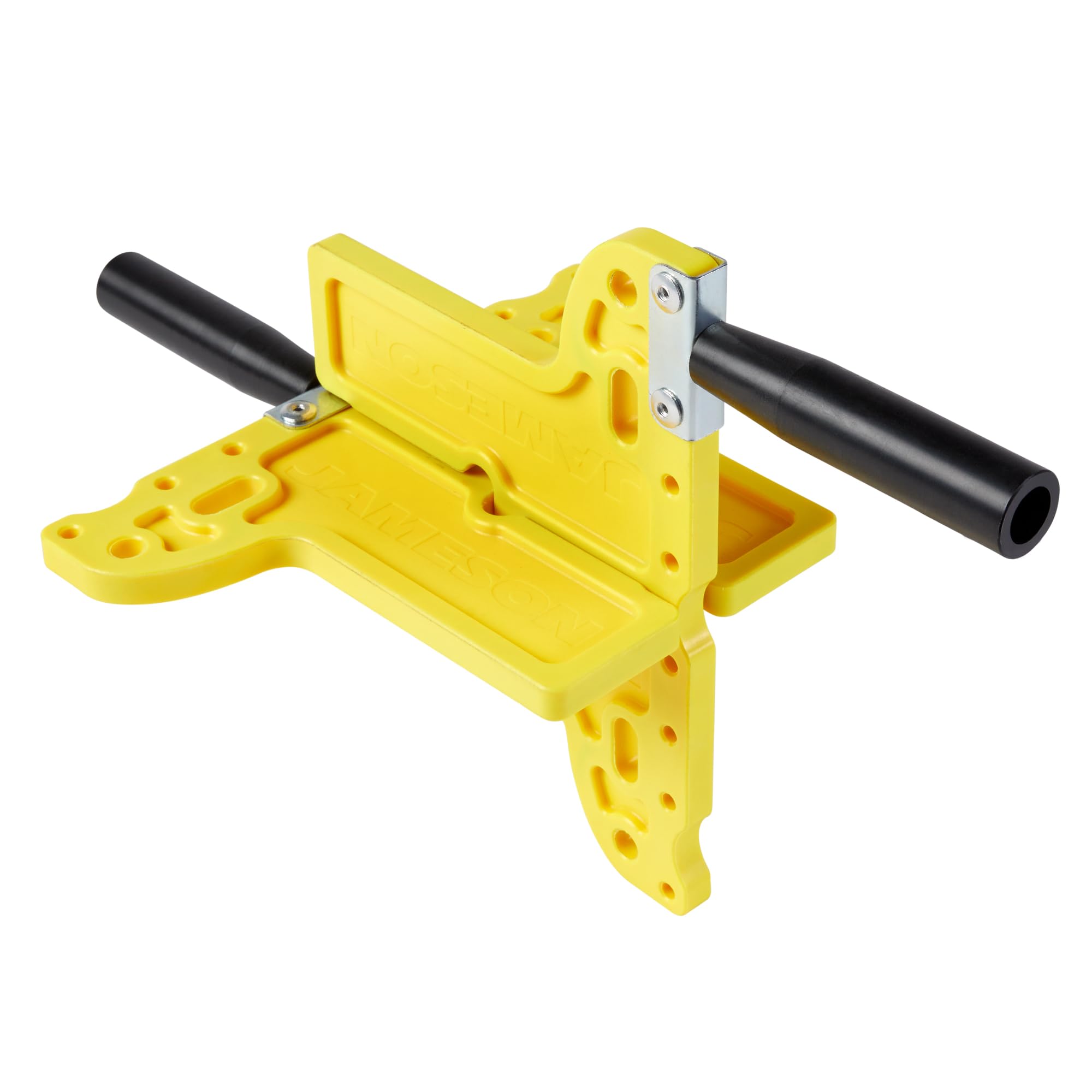 Fiber Winder for Flat Drop Cable - Handheld, Ambidextrous Cable Coiler for Efficient Cable Management and Storage, High Visibility Yellow, Holds up to 200ft