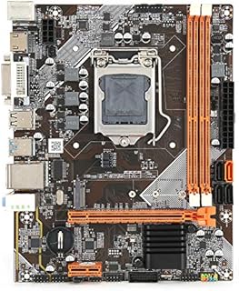 Desktop Computer M-ATX Motherboard, DDR3 LGA1155 CPU for Intel B75 Mainboard, RTL8111H Gigabit Network Card, M.2 NVME+NGFF Dual-Mode, SATA3.0/USB3.0/6-Channel Audio Chip