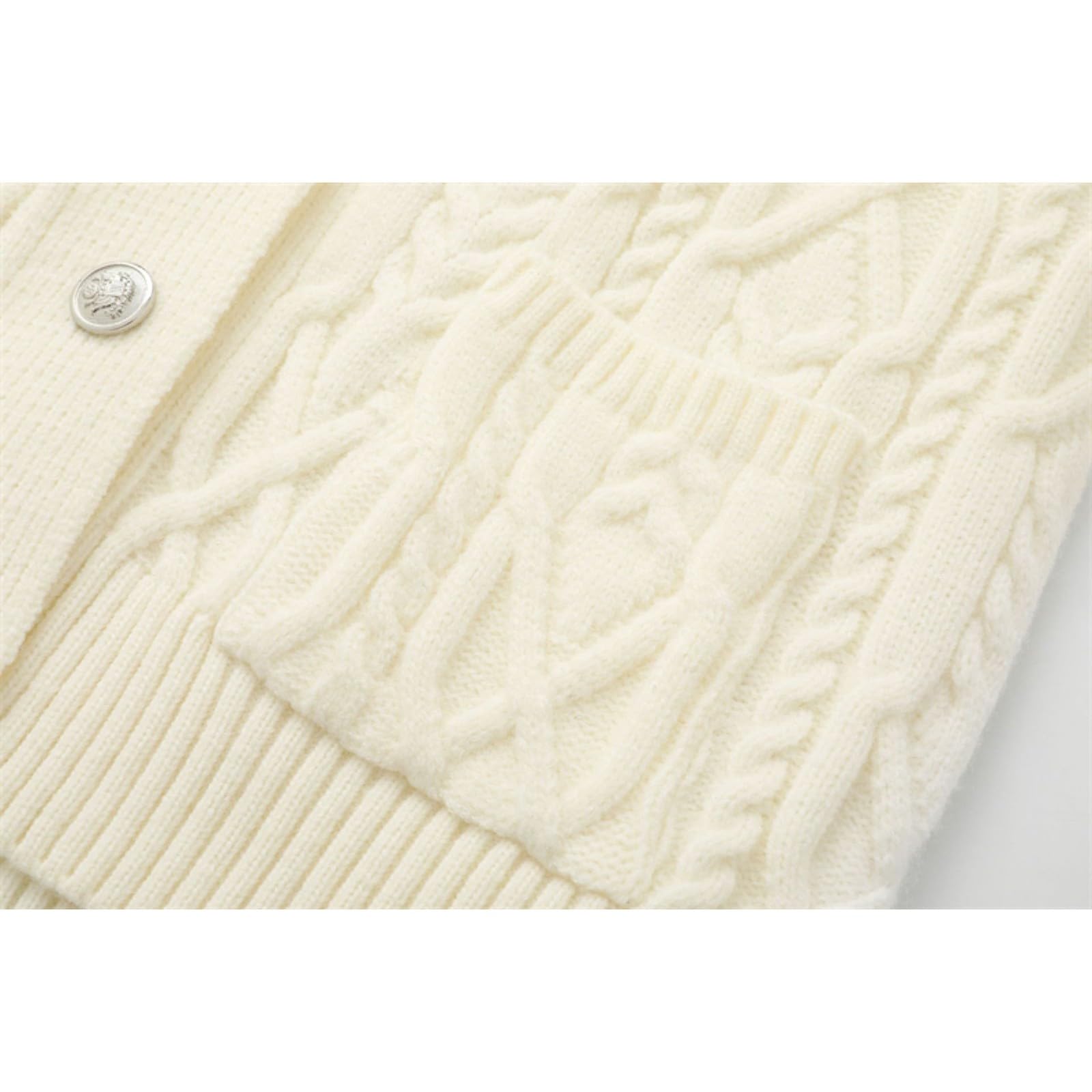 Cardigan Punto Hombre, Chaqueta De Punto Hombre Manga Larga Cárdigan De Punto Trenzado Casual Cuello De Chal Abotonado con Bolsillos Suéter Otoño Invierno