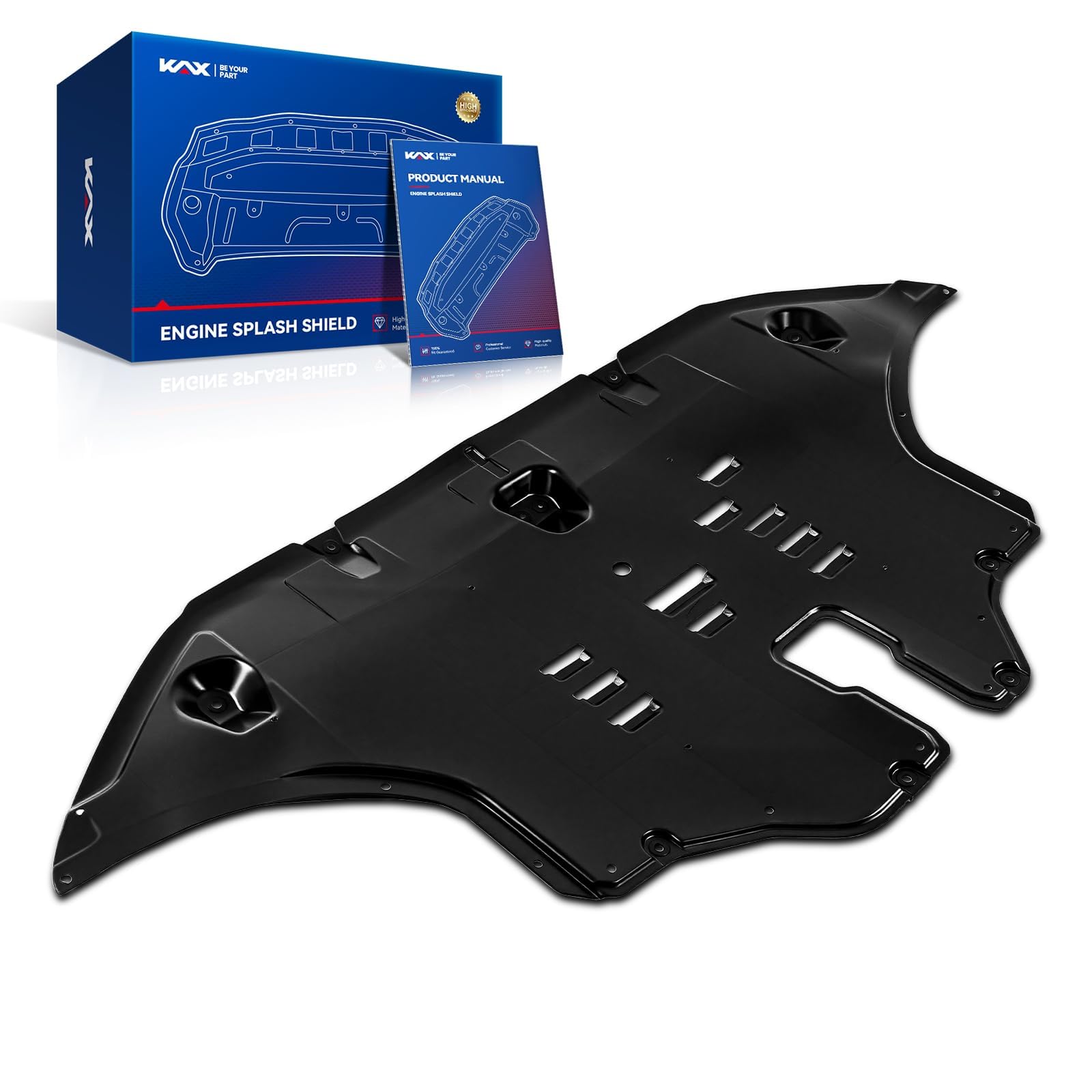KAX Engine Splash Shield fit for 2019-2020 Hyundai Santa Fe, 1Pc