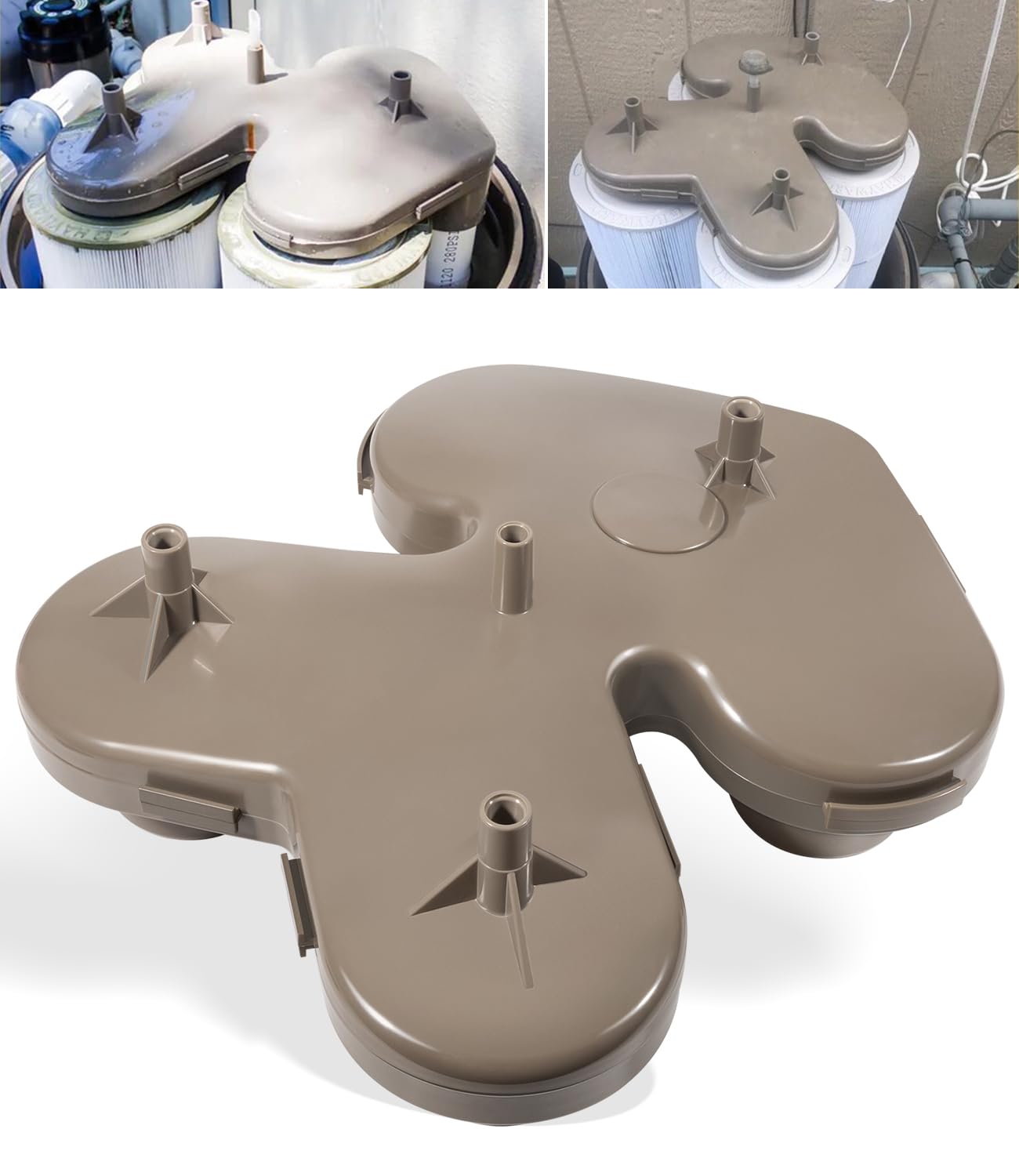 Cear pave CP-4000x3台、Cear core CP-5000 Amazon.com: DearChan CX3030C Top Manifold Replacement for Hayward
