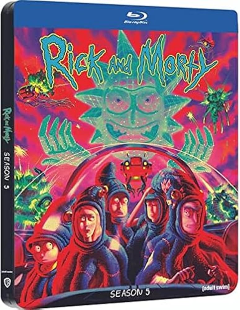 Rick and Morty : Saison 5 Steelbook [Blu Ray]