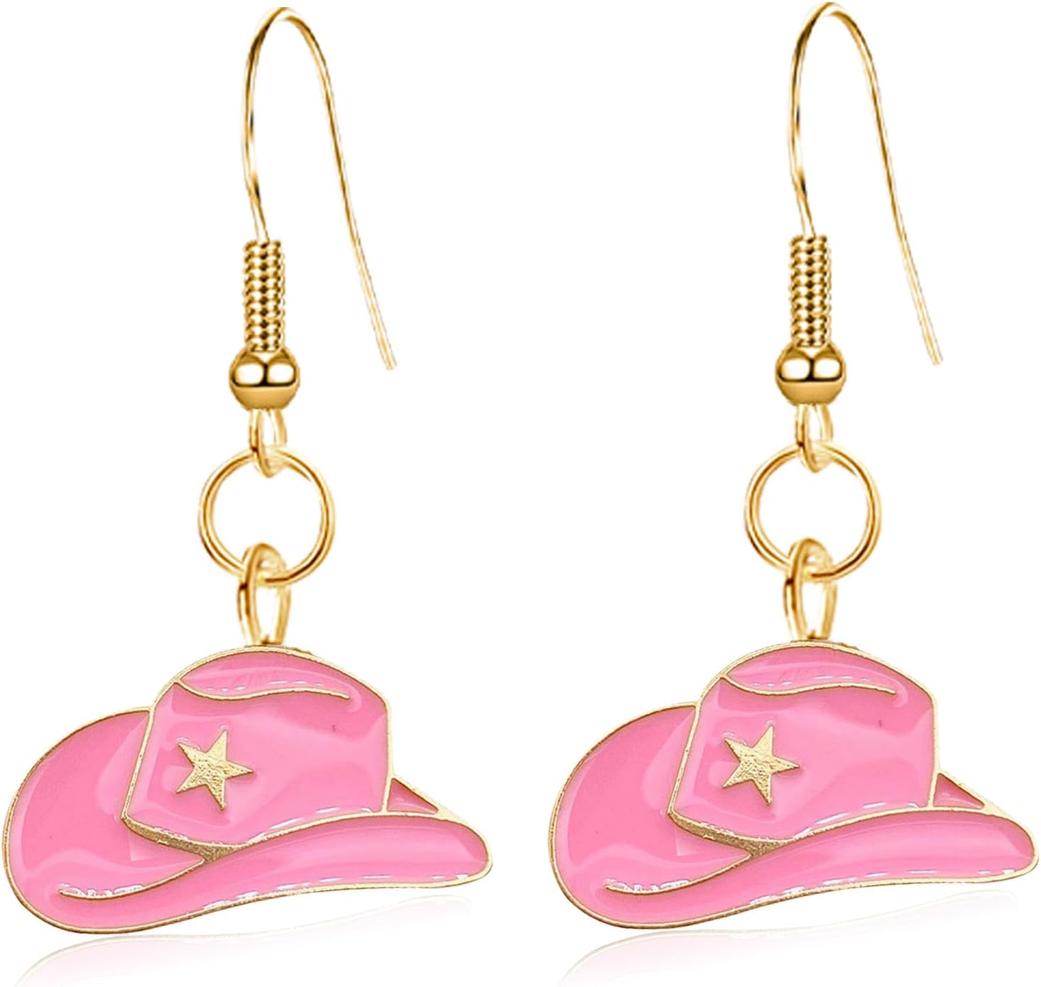 Boot Hat Western Earrings for Women Cowboy Hat Boho Dangle Earrings for Ladies