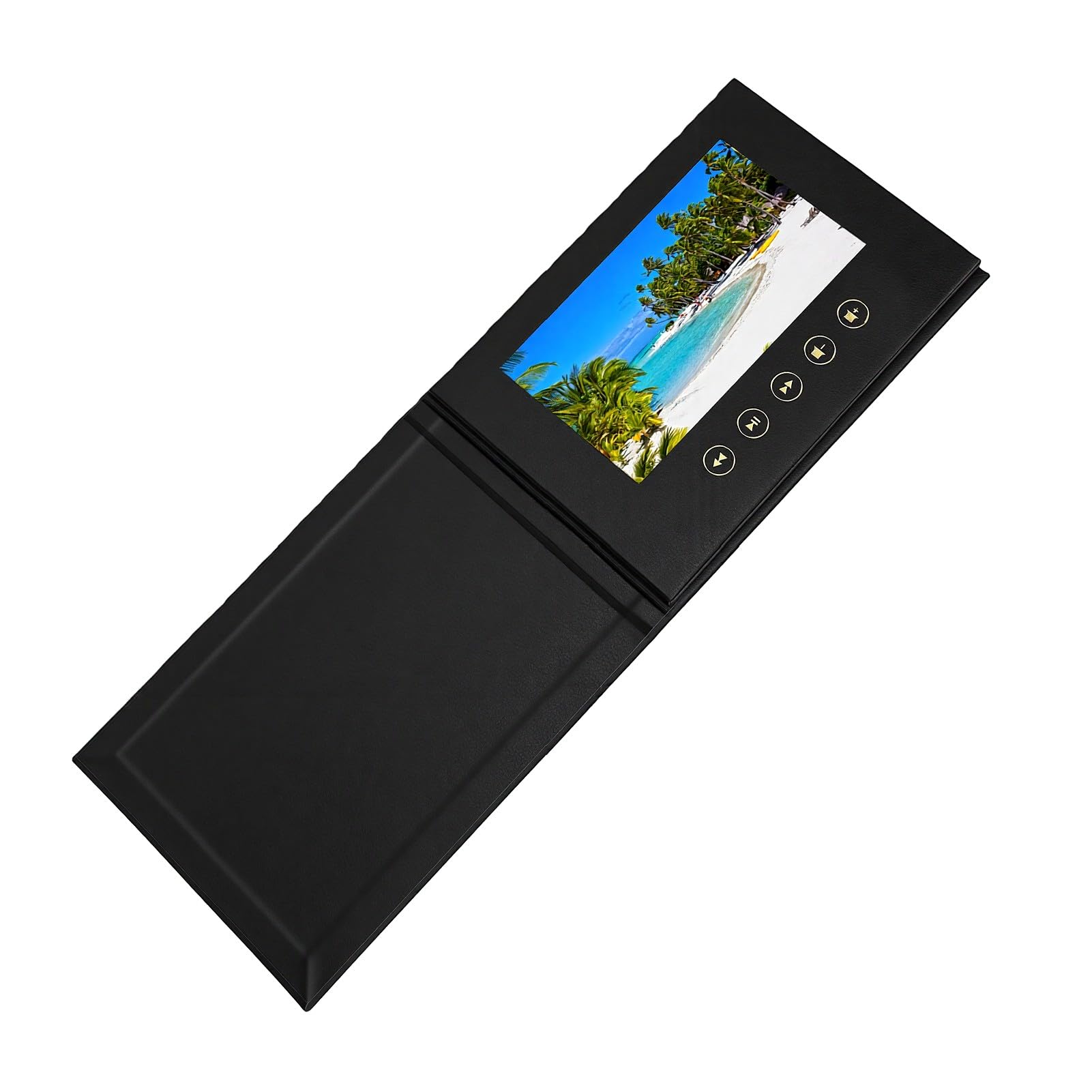 Annadue Carte Vidéo de 7 Pouces avec Type C pour Mariage