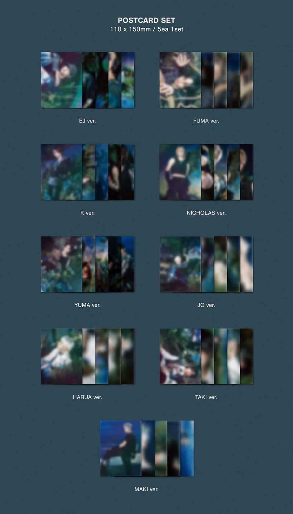 TEAM Back to Life [ROAR ver.] 1st Mini Album (9 ver. SET) : Amazon