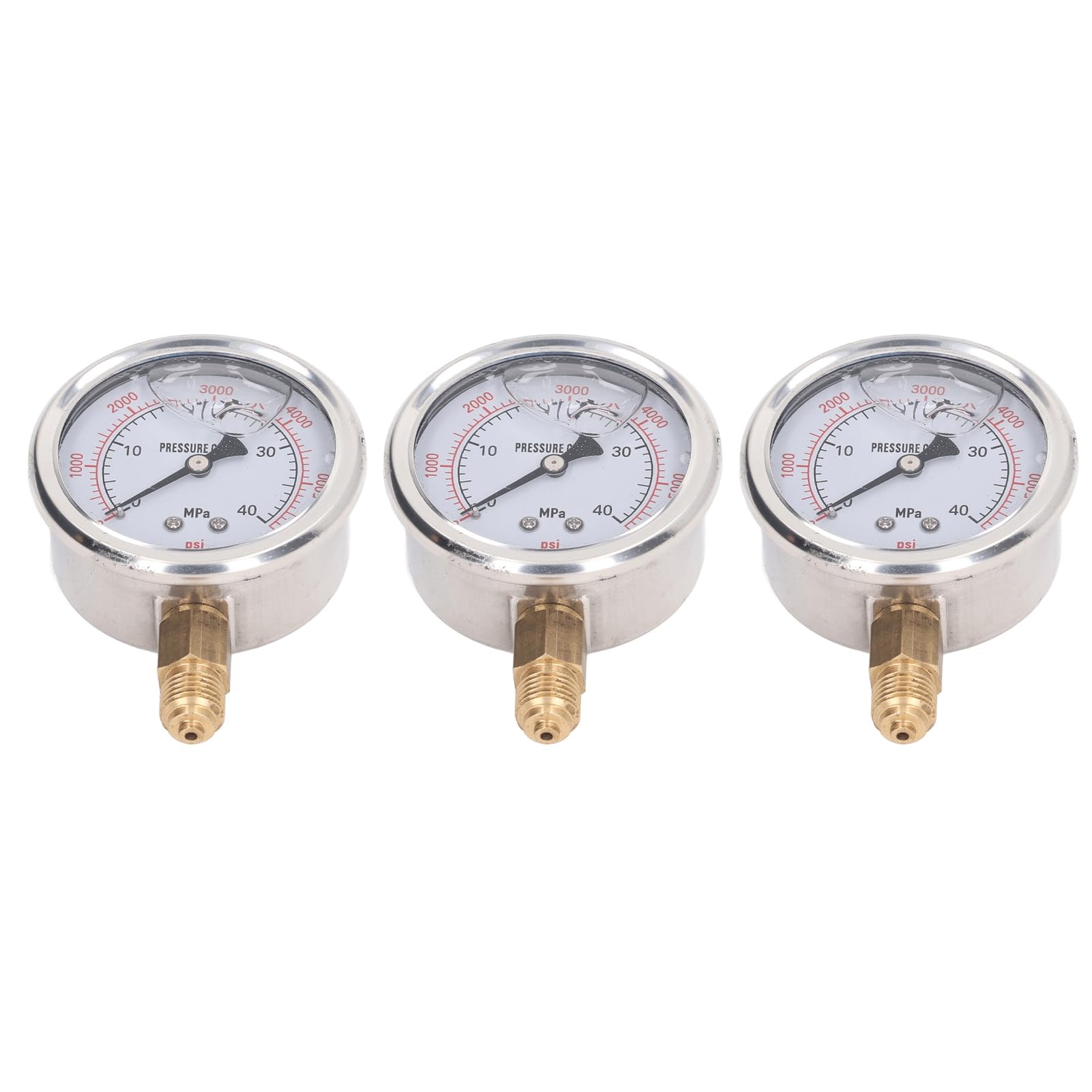 Zestaw do pomiaru ciśnienia hydraulicznego. Precyzyjny, przenośny tester hydrauliczny 25 40 60 MPa z 8 złączami do koparki.