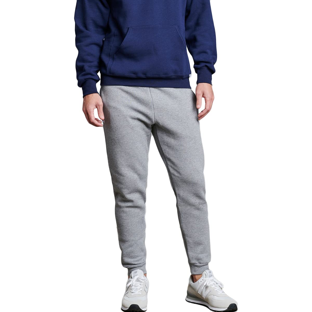 Russell Athletic Men's Oxford Dri-Power Fleece Joggers Sweatpants, Medium