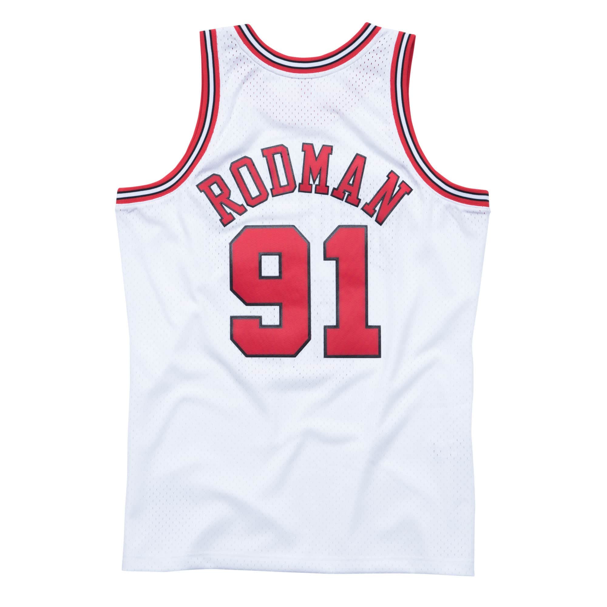 Mitchell & Ness NBA Swingman Jersey - Chicago Bulls - Dennis Rodman 1997-98 - Hardwood Classics - White
