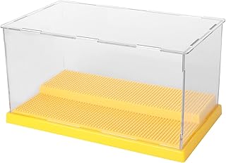 SAFIGLE 1Pc Caixa De Armazenamento Caixa De Exibição Modelo Caixa De Exibição Caso De Exibição Para Colecionável Figura De Plástico Transparente Caixa De Armazenamento De Sapatos