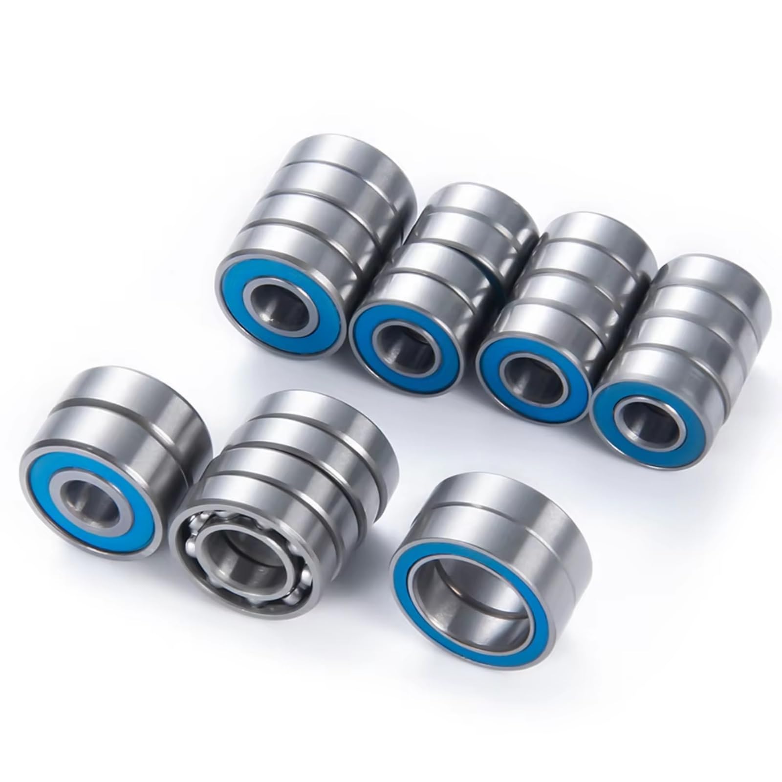 Für Axial Für Capra Für Currie F9 24 Teiliges Stahl Gummi Abgedichtetes Hochgeschwin Digkeits Kugellager Kit RC Car Upgrades Modellzubehör RC Lagern