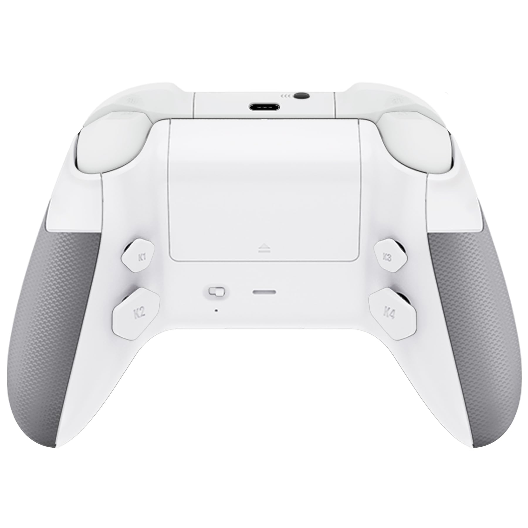 HEXGAMING ADVANCE Wireless Elite Controller per Xbox Series X & S, per Xbox One e per Windows 7/8/10-4 Remappable Back Paddles - Trigger Capelli - Manopole intercambiabili - Bianco etichettato