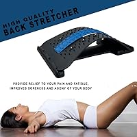 Vista 4 de Spears Outlet Mall Estirador de espalda para aliviar el dolor de espalda, dolor de espalda baja, grietas de espalda y relajación de apoyo lumbar