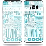 MightySkins Skin Compatible with Samsung S8 - Faith | Protective, Durable, and Unique Vinyl Decal wrap Cover | Easy to Apply, Remove, and Change Styles | Made in The USA