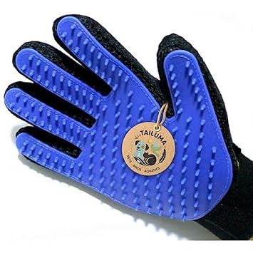 Pet Grooming Glove for Dogs & Cats – Silicone Deshedding Hair Remover Brush, Gentle Massage Bath Glove for Pet Fur Cleaning and Shedding Control