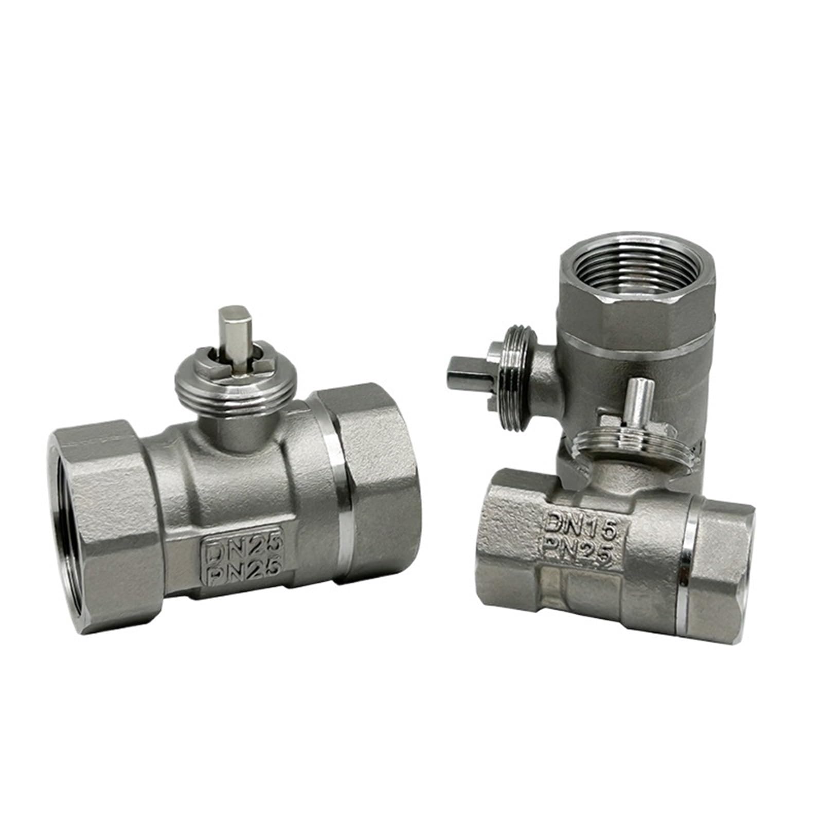 Válvula de bola motorizada DN15 acero inoxidable para rosca eléctrica y control de flujo