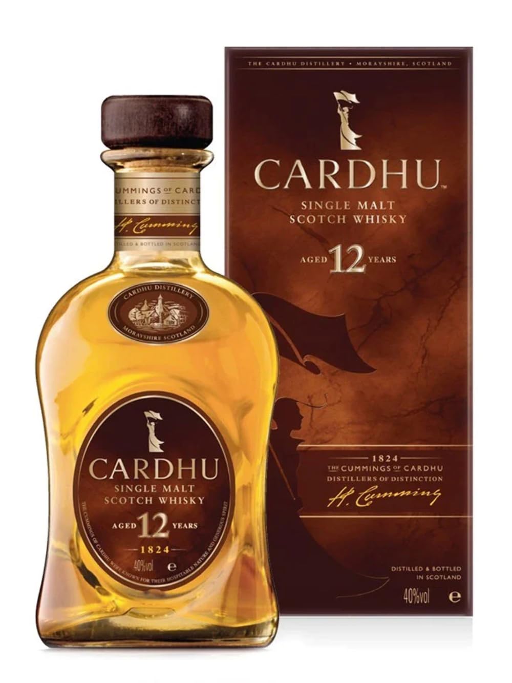 Whisky Cardhu 12 anos - Single Malt 1000 ml | Amazon.com.br