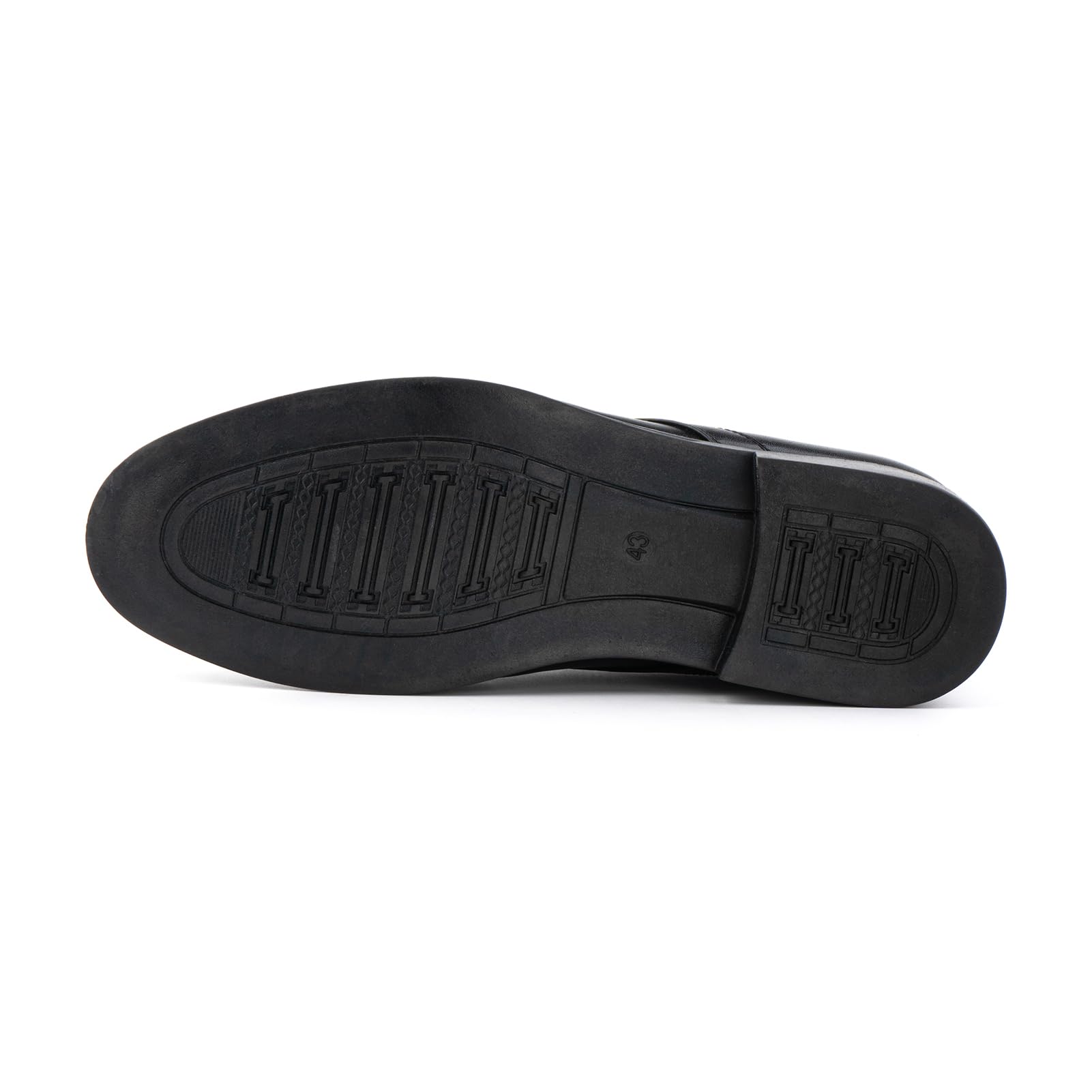 Hitmars Zapatos de Vestir Hombre Derby Oxford Zapatos de Cordones Zapatos de Traje Clásico Formales Casuales Negro Marrón Azul EU 37-48