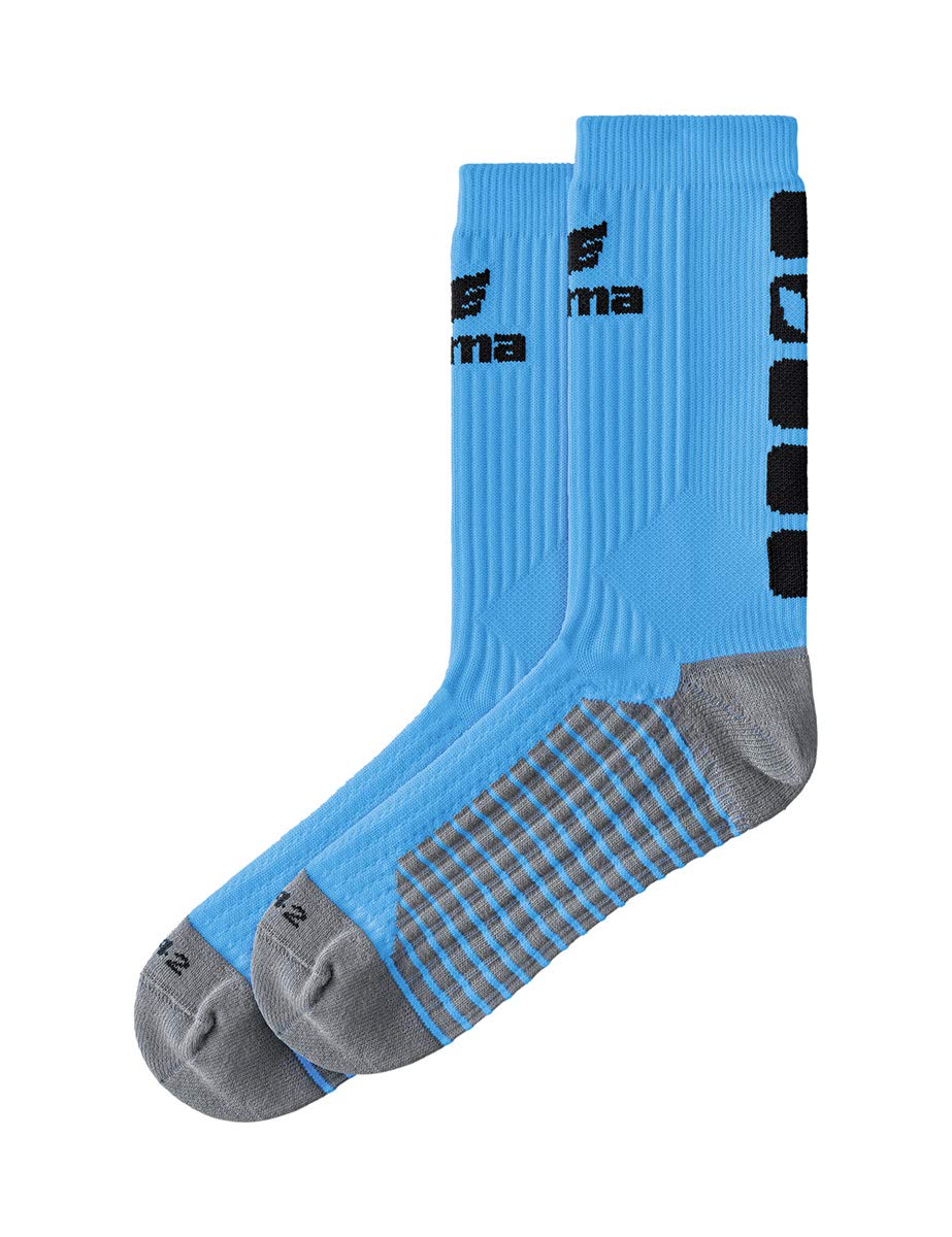 ERIMA Women's CLASSIC 5-C Socks, Curacao/Black, Size: 39-42