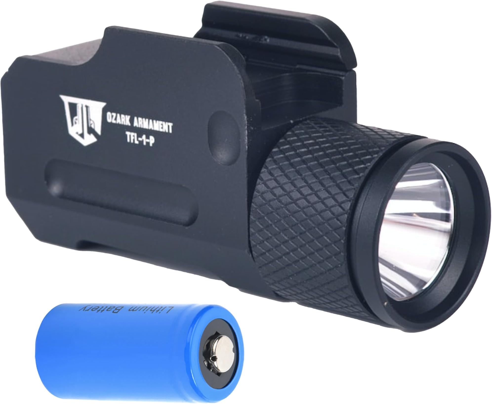 500 Lumens Sub Compact Pistol Light - LED Handgun Light - Flashlight for Pistol - Compact LED Weapon Light - Tactical Grip Flashlight - Rail Light