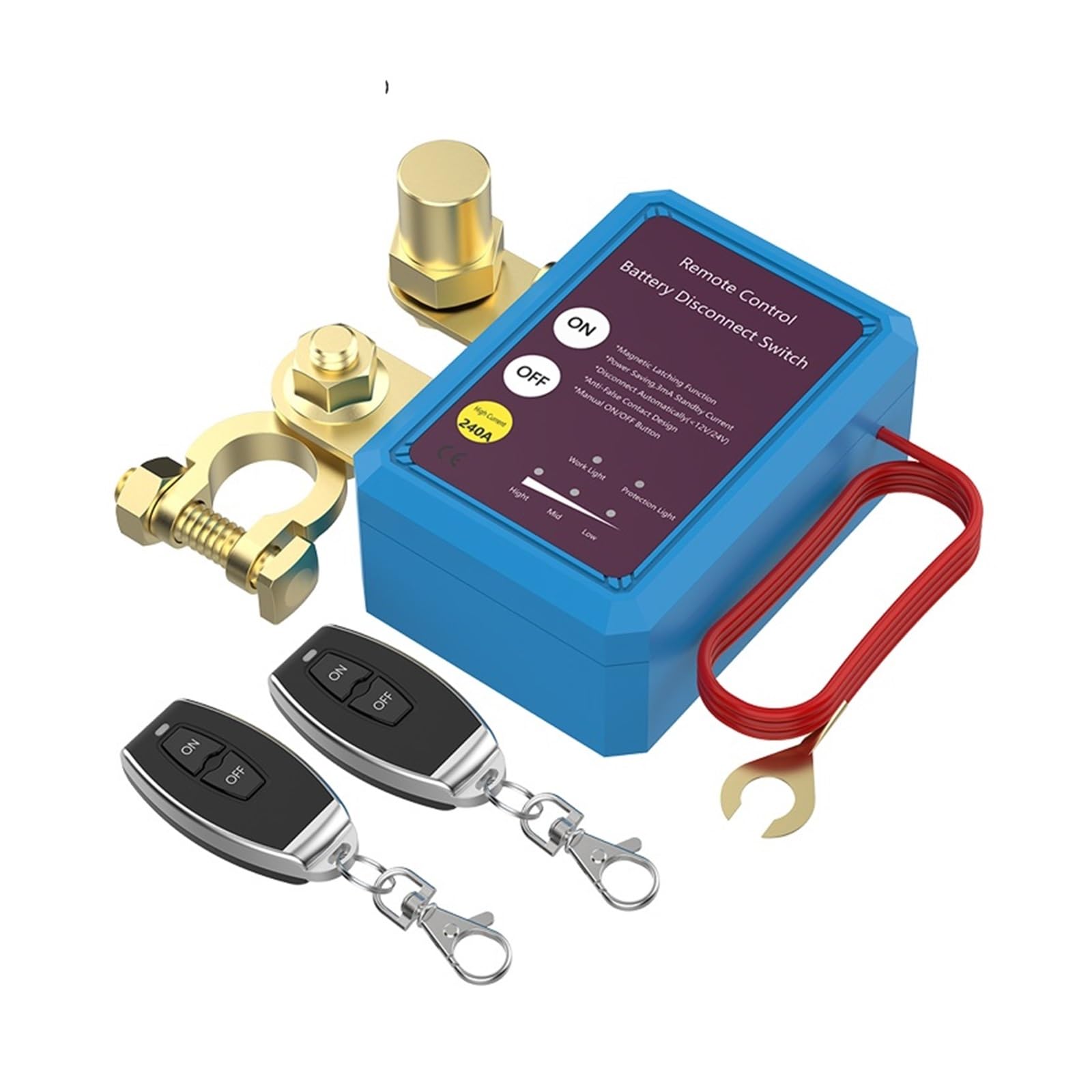 Notausschalter 12V 240A Batterietrennschalter
