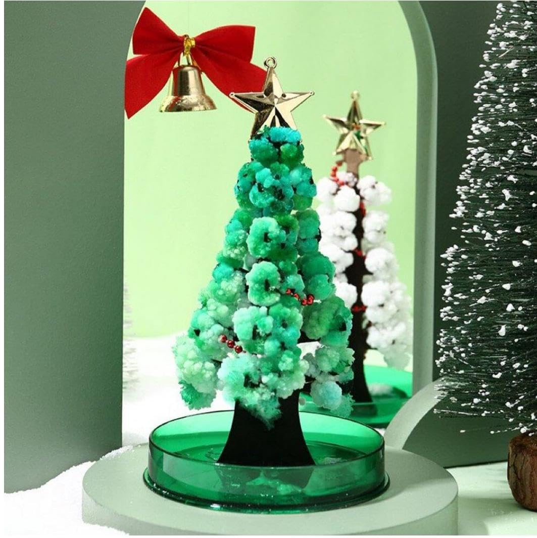 Amazon.co.jp: 魔法の成長結晶クリスマス ツリー子供 Diy フェルト