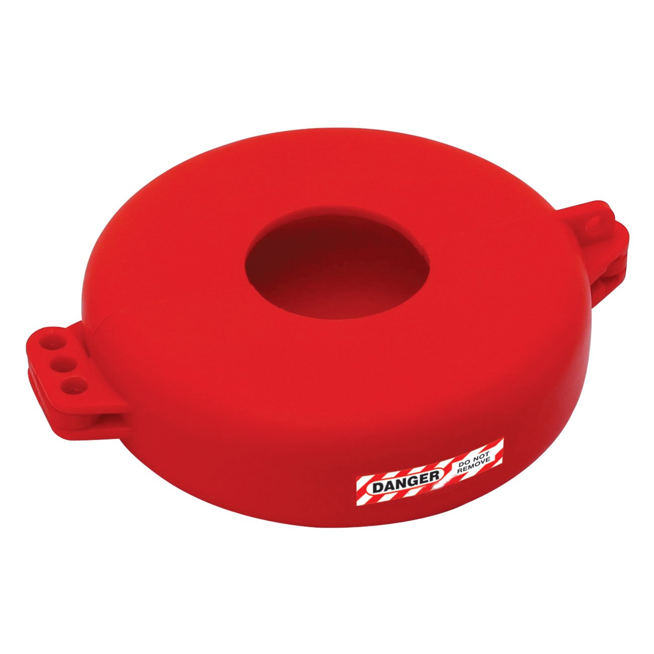 Zing Green Products 7246 Gate Valve Lockout, 5"-6.5" Wheel, Red
