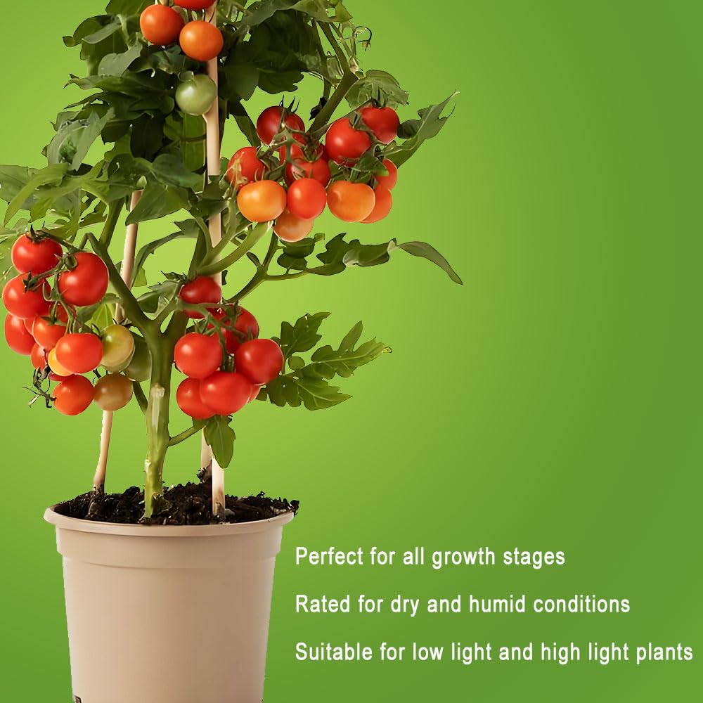 36W LED Pflanzenlampe Vollspektrum E27 Sockel für Zimmerpflanzen,LED Grow Light mit High PPFD Wachstumslampen für Gewächshaus,Garten, Blumen,Gemüse, Hydroponik,400W Äquivalent,4000K,Größe Ø12.0*15.3cm