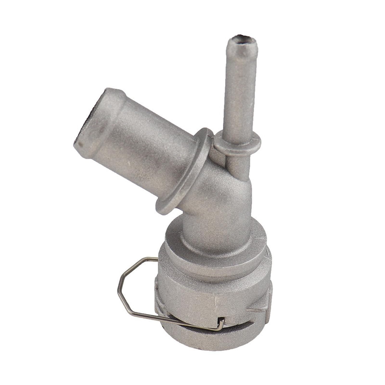 Strong Aluminum Coolant Pipe Fitting Accuracy Engineered Aluminum Radiator Hose Adapter Suitable for Multiple Vehicle Car Draft Coolant Pipe Link