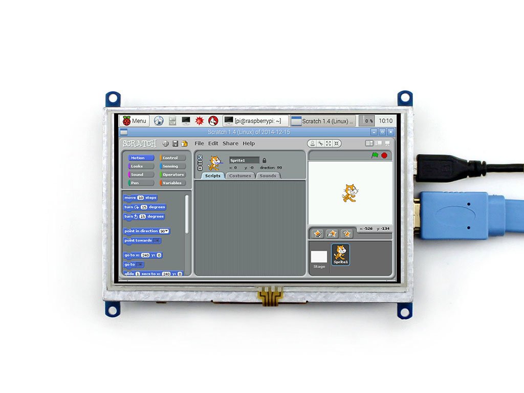 Amazon.co.jp: waveshare 5インチ HDMI LCD Raspberry Pi 抵抗タッチ