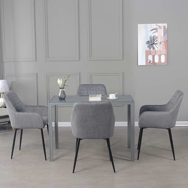 Amazon.co.uk Glass Extending Dining Table