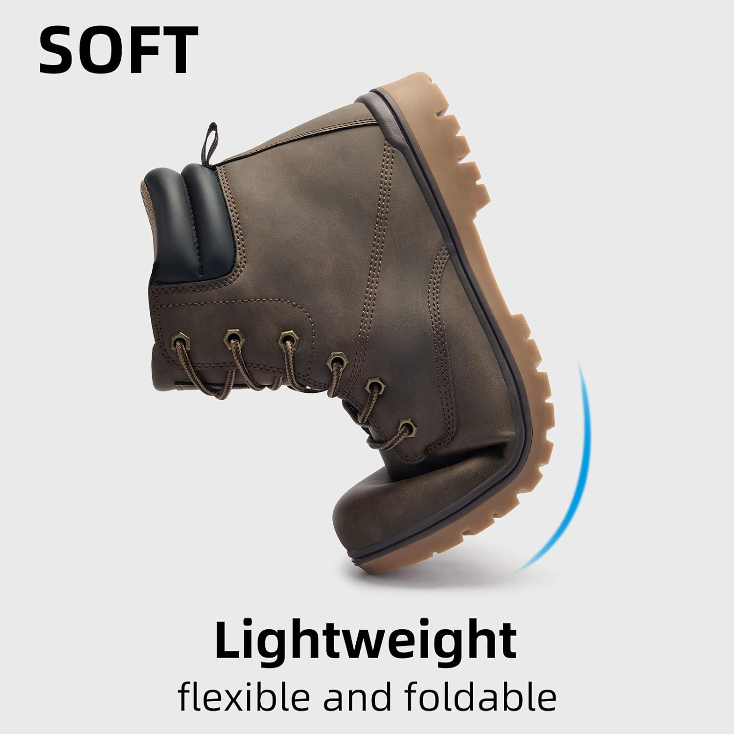  | Akk Casual Ankle Boots for Men - Classic Lace up Fashion Dress Comfortable Non Slip Round Toe Walking Chukka Boot All Weather | Chukka