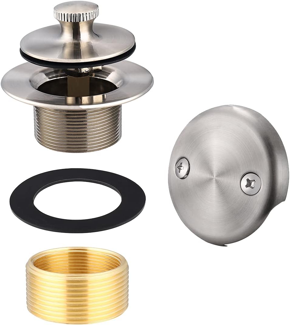 GSTARAM Bathtub Drain TipToe Tub Trim Kit with TwoHole