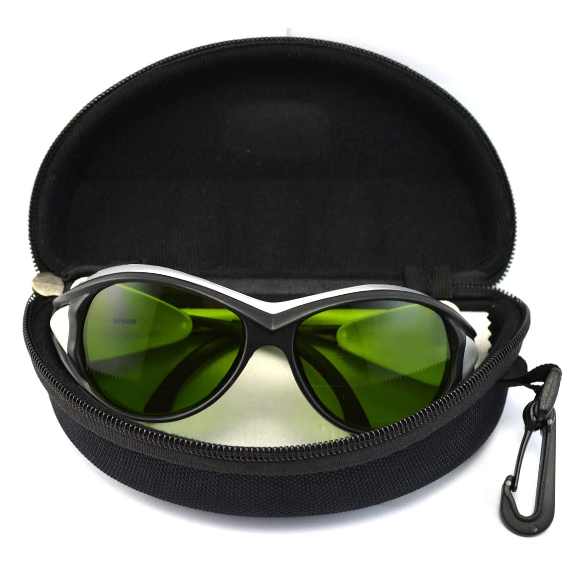 Lunettes de Sécurité Laser 1064nm Anti-Infrarouges OD5+, VLT 65% | Lunettes de Protection des Yeux, 190-490nm 800-1100nm, Contre Rayonnements Infrarouges, Pour Marquage Découpe Gravure Laser